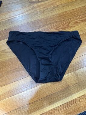 CUUP Classic Black Bikini Bottom - Sleek Solid Swim Brief